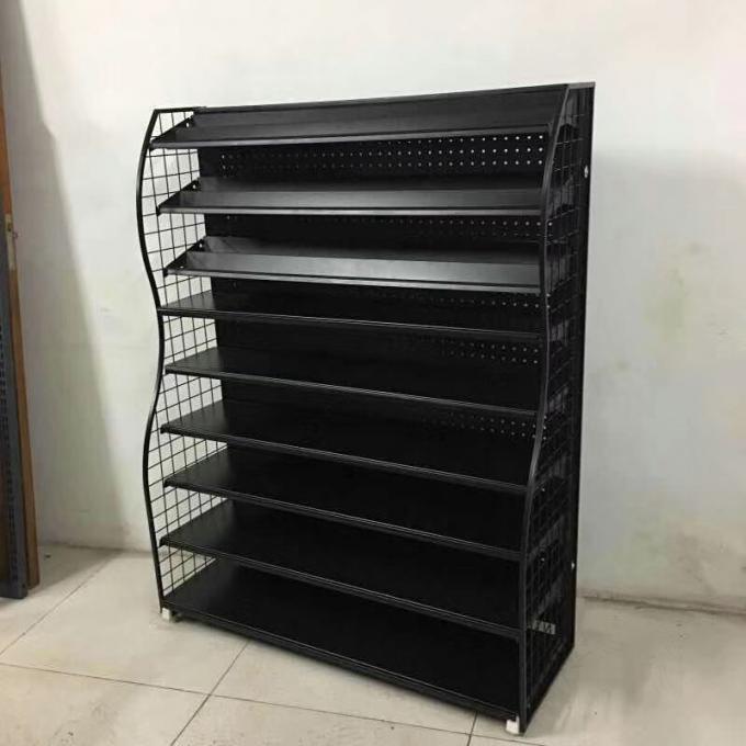 130mm Small Metal Display Stands 100mm Black Metal Display Rack