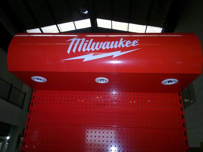 Q195 Heavy Duty Metal Shelving 2100mm Hardware Store Display Racks