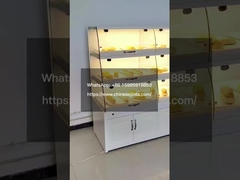 Custom stainless steel fabrication and food display cabinets for your bakery. Contact us today!