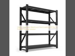 Heavy-Duty Silver Warehouse Rack Loading 200 Kgs for Durable Storage Solution