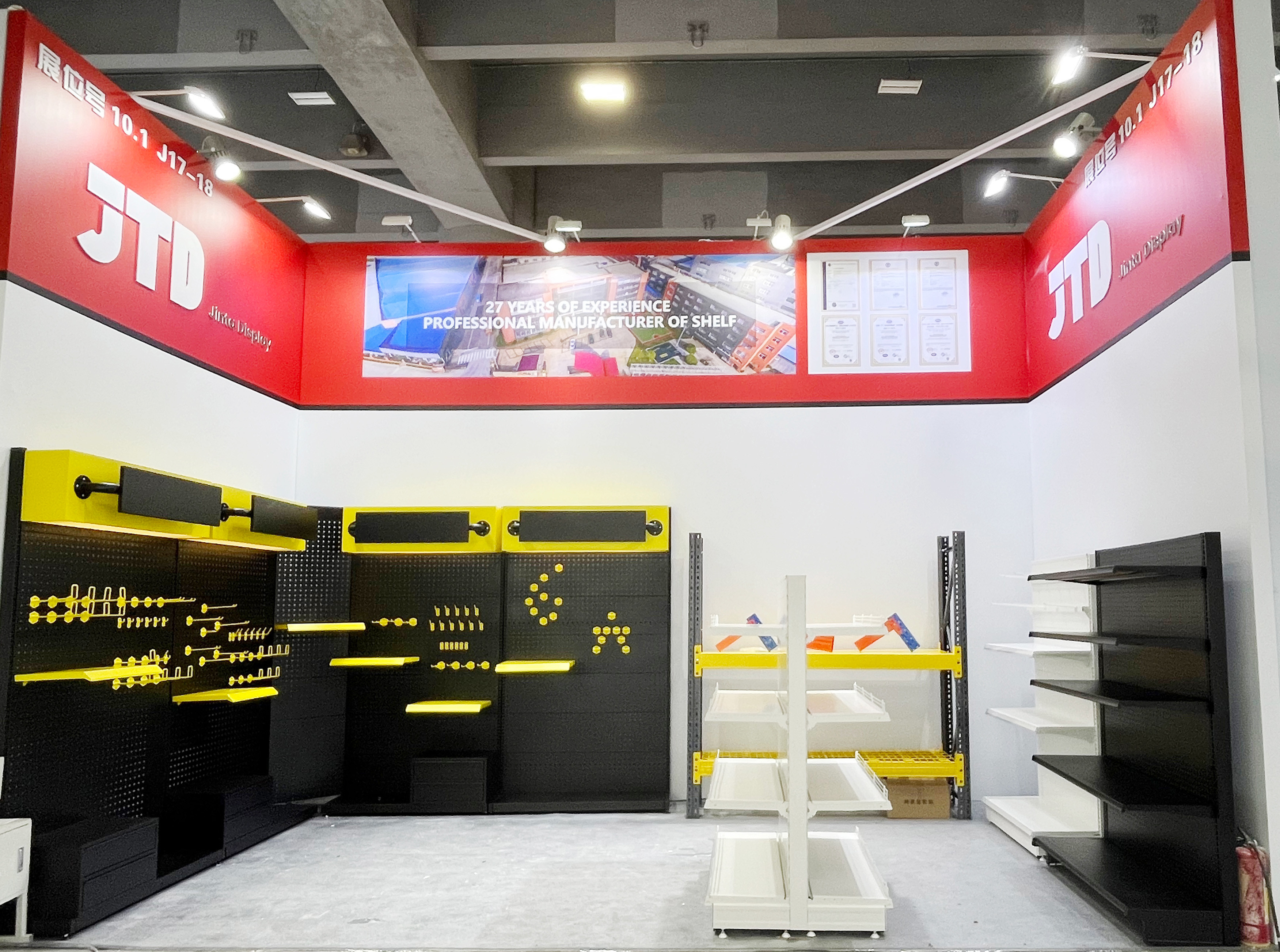 Latest company blogs about Suzhou Jinta Makes a Triumphant Return from Canton Fair: Professional Shelving Solutions Captivate Global Buyers