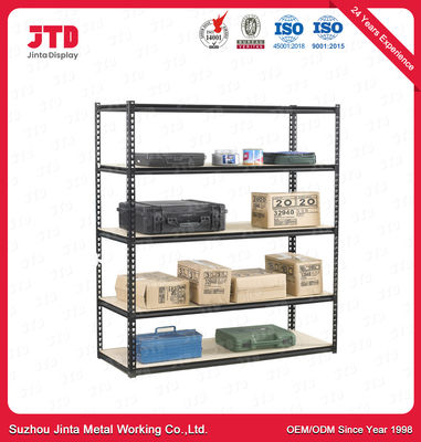 Heavy Duty Cold Rolled Steel Boltless Metal Shelving For Warehouse Storage
