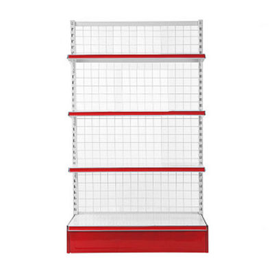 buy Custom Retail Metal Wire Display Stands Shelves Mesh Supermarket Gondola Shelving online manufacture