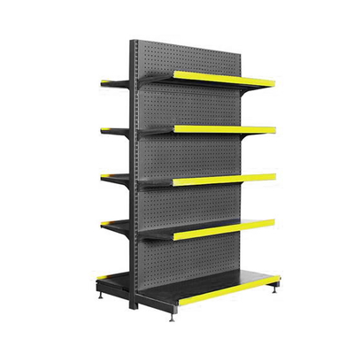 Buy Double-Sided Metal Gondola Shelves for Retail Stores online manufacture