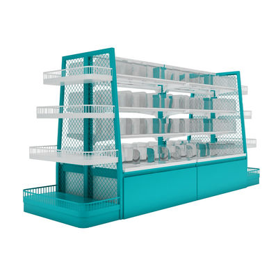 buy Custom Metal Supermarket Shelving for Retail Stores online manufacture
