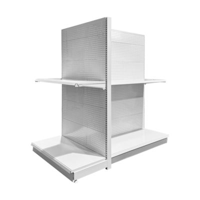 Buy Double-Sided Metal Gondola Shelving for Supermarkets online manufacture