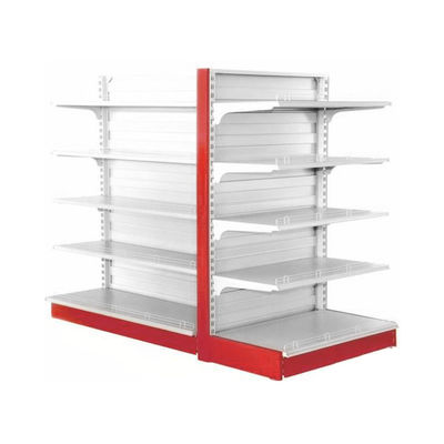Buy Custom Metal Supermarket Shelves Light Duty Gondola Display online manufacture
