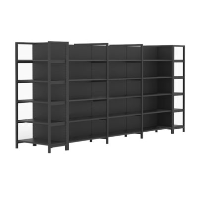 Buy Customizable 5-Shelf Gondola Shelving with Quick Installation for Supermarket Display Rack online manufacture