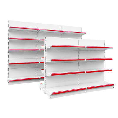 Buy Customized 5-Shelf Freestanding Gondola Shelving for Supermarket and Retail Display online manufacture