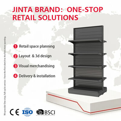 Buy Adjustable Heavy Duty Customizable Supermarket Shelf for Retail Display Shelving online manufacture