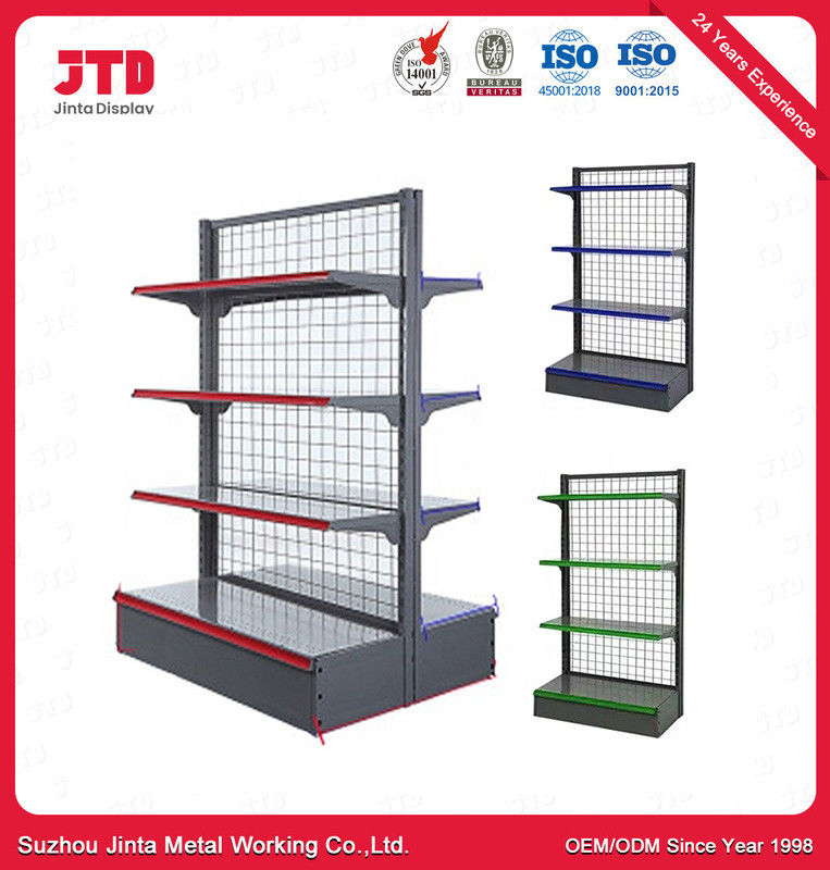 Supermarket Shelving Gondola Metal display Shelves Retail Shop racks