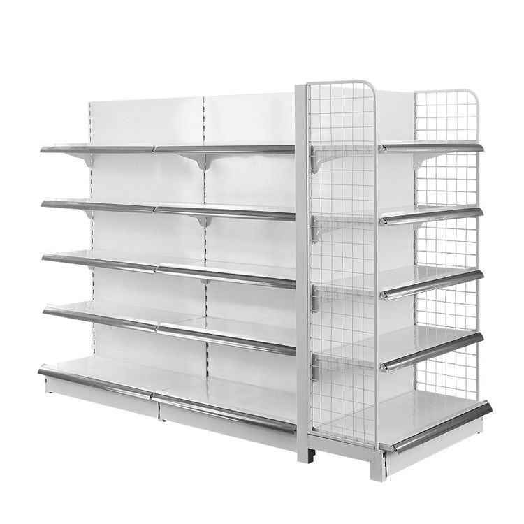 Supermarket Gondola Wire Display Shelving Metal Retail Store Steel