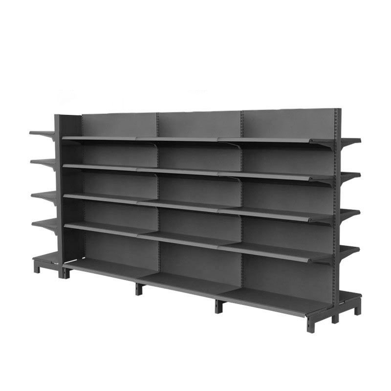 Supermarket Shelves Rack Retail Wall Gondola Display Shelving For