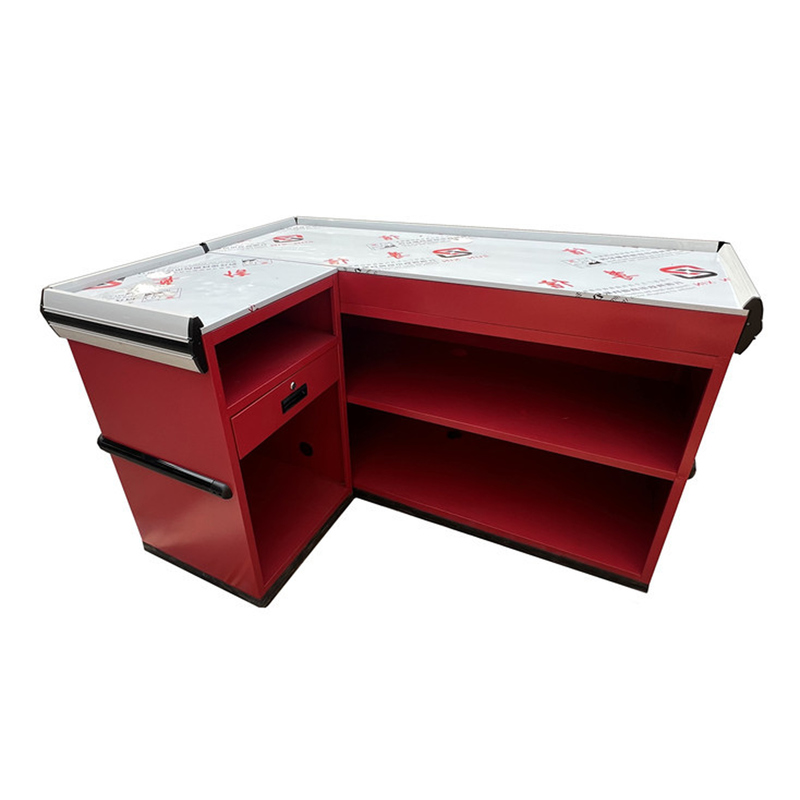 Delivery Counter Stainless Steel Checkout Counter with Food Grade 304