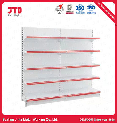 Customized Metal Supermarket Gondola Display Shelving Rack Shelf