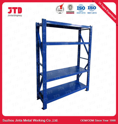 Medium Duty Warehouse Storage Racks 4 Layer 200KG Load Long Span