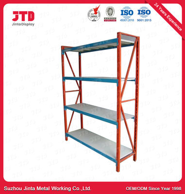 Medium Duty Warehouse Storage Racks 4 Layer 200KG Load Long Span