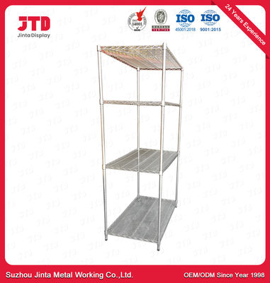 80 - 200kgs Wire Metal Shelving Multifunction For Grocery Shop