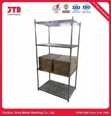 80 - 200kgs Wire Metal Shelving Multifunction For Grocery Shop