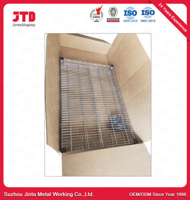 80 - 200kgs Wire Metal Shelving Multifunction For Grocery Shop