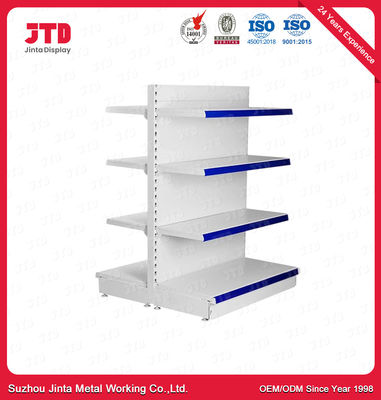 Modern Custom Single Sided Retail Metal Gondola Shelving 180kg/Layer