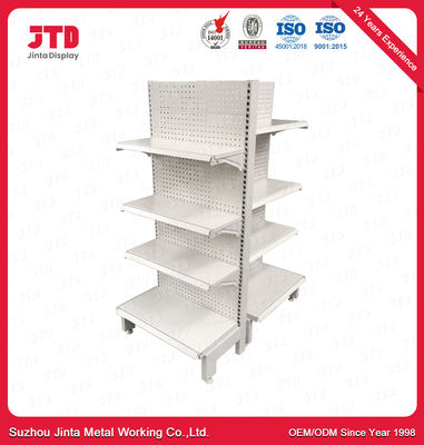 Modern Custom Single Sided Retail Metal Gondola Shelving 180kg/Layer