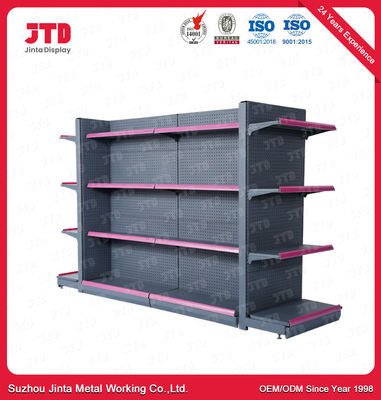 Commercial Adjustable Coating Power Tools Display Rack For Supermarket