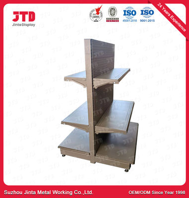 Gray Double Sided Shelf With Adjustable Layers 100 - 180kg/Layer