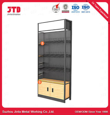 Modern Large Supermarket Display Shelving With Durable And Sturdy Display Shelf