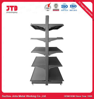 Supermarket Gondola Racking / Display Shelf / Wall Shelves For Runda Good Load Capacity