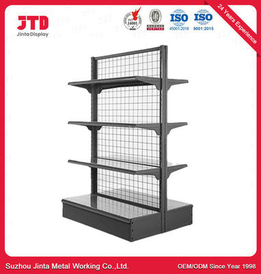 Single Side Grocery Store Wall Shelf Shop Retail Display Supermarket Gondola Shelving
