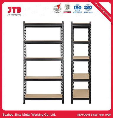 5 Layer Boltless Metal Rack Garage Boltless Steel Storage Shelving For Home