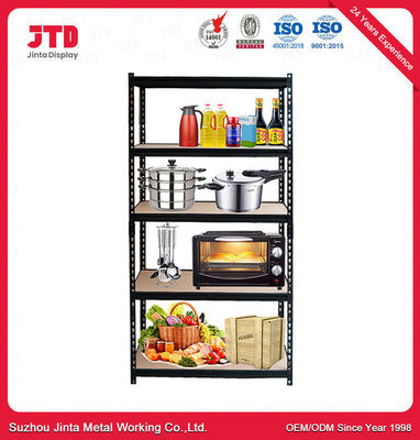 5 Layer Boltless Metal Rack Garage Boltless Steel Storage Shelving For Home