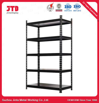 Adjustable Light Duty Boltless Galvanized Steel Storage Shelf Rack For Garage / Warehouse / Office