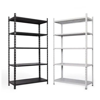 Heavy Duty Boltless Adjustable Metal Shelving 5 Layer Storage Shelf Rack For Garage Office
