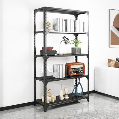 Heavy Duty Boltless Adjustable Metal Shelving 5 Layer Storage Shelf Rack For Garage Office