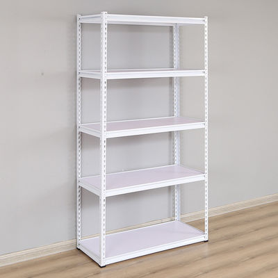 Customized Garage Storage Boltless Metal Shelving 5 Tiers Heavy Duty Steel Racking Unit