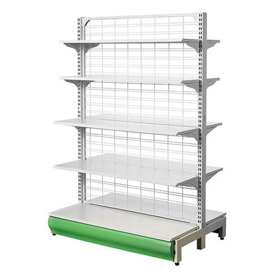Wire Mesh Supermarket Gondola Display Rack Shelf Grocery Wire Display Shelving