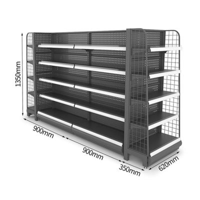 Grocery Store Display Shelves Rack Supermarket Wire Display Shelving Gondola Shelf