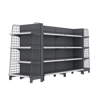 Factory Wire Grid Mesh Display Shelving Grocery Rack Wire Mesh Supermarket Shelves