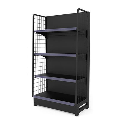 Convenience Store Double Sided Gondola Shelving Metal Supermarket Shelves Rack