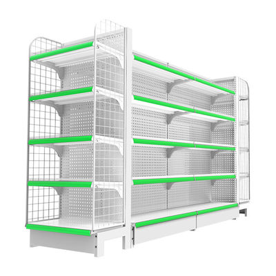 Supermarket Metal Shelves Whole Store Custom Retail Store Metal Wire Display Stand