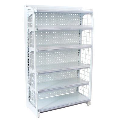Free Standing Metal Gondola Display Rack For Shop Store Supermarket Equipment
