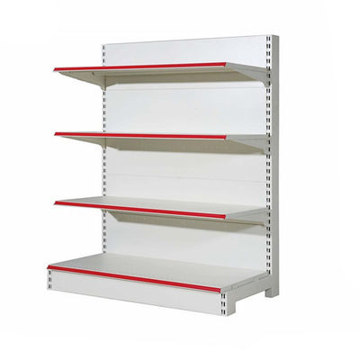 Grocery Store Display Racks / Metal Gondola Shelving For Supermarket Retail Store