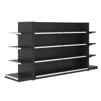 Supermarket Gondola Display Shelving Convenience Store Goods Display Rack Shelving For Retail
