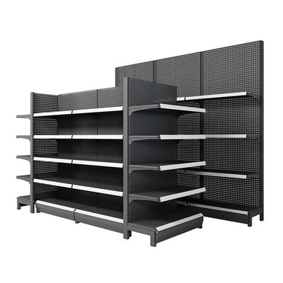 Double Sided Gondola Display Shelving Supermarket Grocery Store Display Shelf