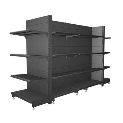 Metal Gondola Display Shelving Supermarket Convenience Store Retail Wall Shelving
