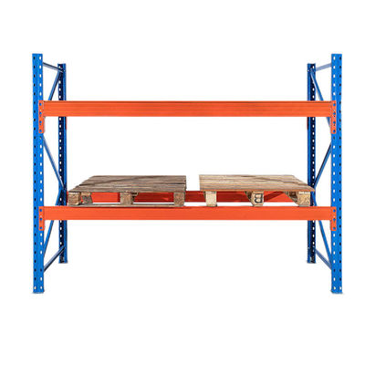 Heavy Duty Adjustable Warehouse Storage Metal Racks Corrosion Resistant