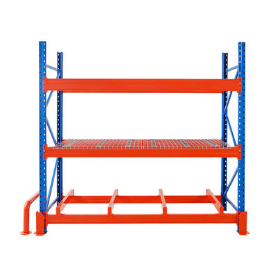 Heavy Duty Adjustable Warehouse Storage Metal Racks Corrosion Resistant