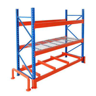 Heavy Duty Adjustable Warehouse Storage Metal Racks Corrosion Resistant